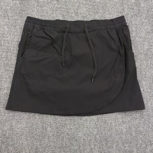 Eddie Bauer Women’s Tulip Hem Skort Black Size L, Gorpcore, Hiking, Pickleball